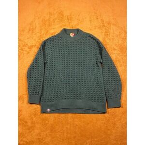 LEGO x Target Crew Neck Sweater Green‎ Textured Knit Mens Size M